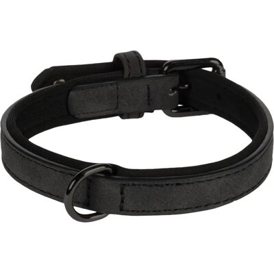 Flamingo Hundehalsband - Delu Noir - Verstellbar - Stilvoll & Robust Flamingo Hundehalsband - Delu Noir - Verstellbar - Stilvoll & Robust