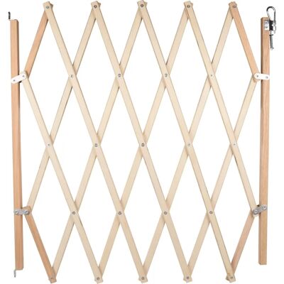 Flamingo Holz Hundegitter - Verstellbar 60-107 cm - Haustier Tor Flamingo Holz Hundegitter - Verstellbar 60-107 cm - Haustier Tor