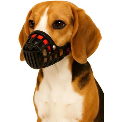Flamingo Dog Muzzle - S - Soft Nose Guard - Prevents Biting Flamingo Dog Muzzle - S - Soft Nose Guard - Prevents Biting