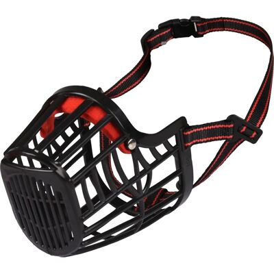 Flamingo Silas XL Muzzle - Adjustable Nylon Strap Flamingo Silas XL Muzzle - Adjustable Nylon Strap