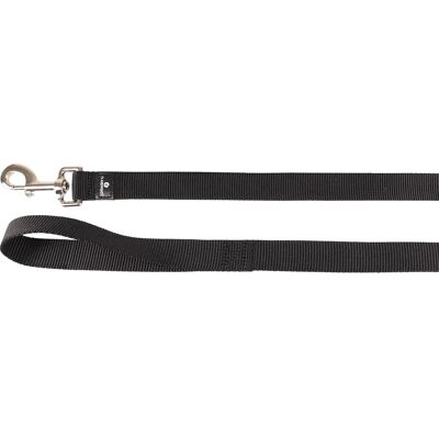 Flamingo - Ziggi nylon leash - nero - 130 cm - dog leash Flamingo - Ziggi nylon leash - nero - 130 cm - dog leash