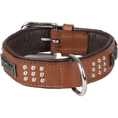 SEDONA - Collier Cuir SEDONA - Braun - Leather Collar SEDONA - Collier Cuir SEDONA - Braun - Leather Collar