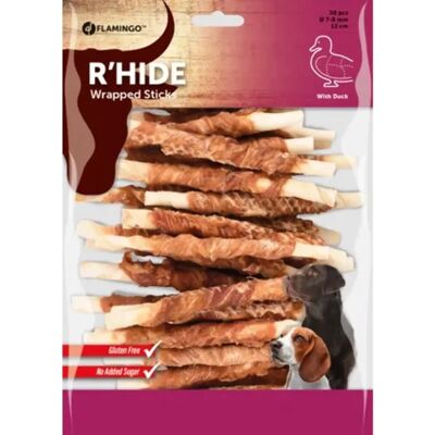 Paluszki R'Hide z kaczki - 30 sztuki - 12 cm - Przysmak dla psa Paluszki R'Hide z kaczki - 30 sztuki - 12 cm - Przysmak dla psa