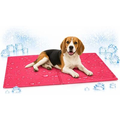 Flamingo Fresk Drop Fuchsia Pet Cooling Mat - Pet Cooling Mat Flamingo Fresk Drop Fuchsia Pet Cooling Mat - Pet Cooling Mat