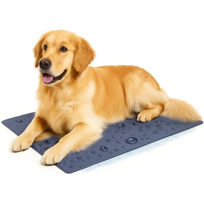 Tapis Rafraîchissant pour Chiens Flamingo - XL 100x60 cm - Gris Tapis Rafraîchissant pour Chiens Flamingo - XL 100x60 cm - Gris
