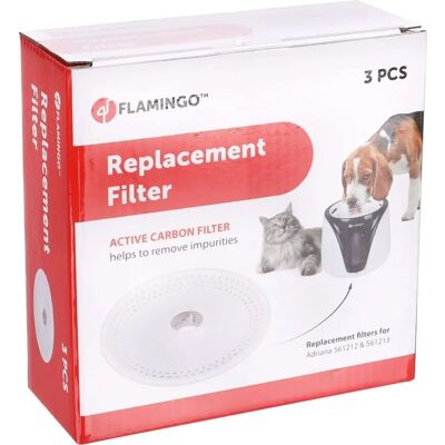 Filtre Fontaine Adriana Flamingo Pet Products - Chat et Chien Filtre Fontaine Adriana Flamingo Pet Products - Chat et Chien