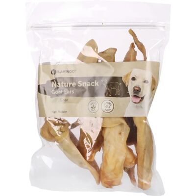 Przekąska Naturalna Flamingo - Ucho kozy 200 g - Przysmaki dla psów Przekąska Naturalna Flamingo - Ucho kozy 200 g - Przysmaki dla psów