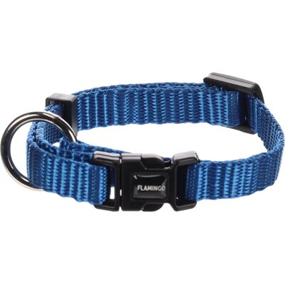 Collier pour chien Flamingo - Nylon réglable Ziggi 15-25cm - Bleu - Publicité Collier pour chien Flamingo - Nylon réglable Ziggi 15-25cm - Bleu - Publicité