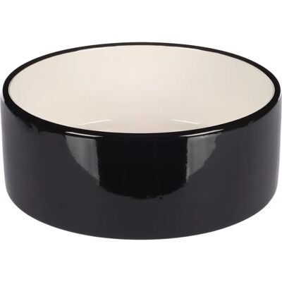 Bol en céramique Flamingo Rocky - Noir et blanc - 900ml Bol en céramique Flamingo Rocky - Noir et blanc - 900ml