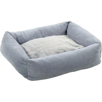 Lit pour chiens Flamingo Colette - Rectangulaire, Bleu, 50cm - Publicité Lit pour chiens Flamingo Colette - Rectangulaire, Bleu, 50cm - Publicité