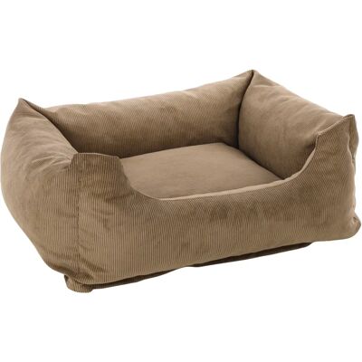 Flamingo Letto per cani - Rettangolare Beige 80x57x22cm Flamingo Letto per cani - Rettangolare Beige 80x57x22cm