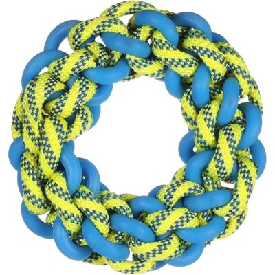 Flamingo Tofla Dog Toy Ring - Water-Resistant Floatable Durable Nylon TPE - 17x17x5cm Flamingo Tofla Dog Toy Ring - Water-Resistant Floatable Durable Nylon TPE - 17x17x5cm