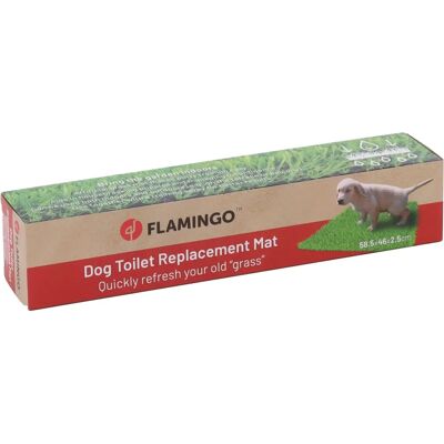 Tapis d'Herbe Artificielle Flamingo - Entraînement des Chiots Tapis d'Herbe Artificielle Flamingo - Entraînement des Chiots