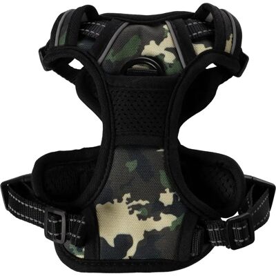 Flamingo Hondentuig Balou Jungle Camouflage - Dog Harness Flamingo Hondentuig Balou Jungle Camouflage - Dog Harness