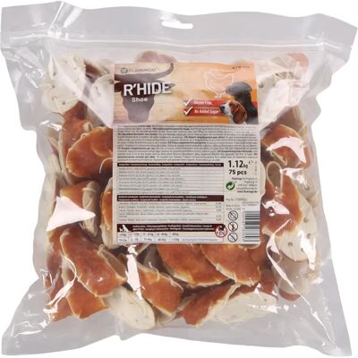 Chaussure pour chiens Flamingo - Saveur poulet - 1,12kg - Publicité Chaussure pour chiens Flamingo - Saveur poulet - 1,12kg - Publicité