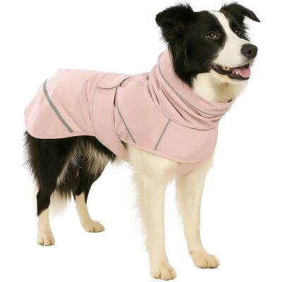 Flamingo Dog Coat - Winter Waterproof Adjustable - Dog Jacket Flamingo Dog Coat - Winter Waterproof Adjustable - Dog Jacket