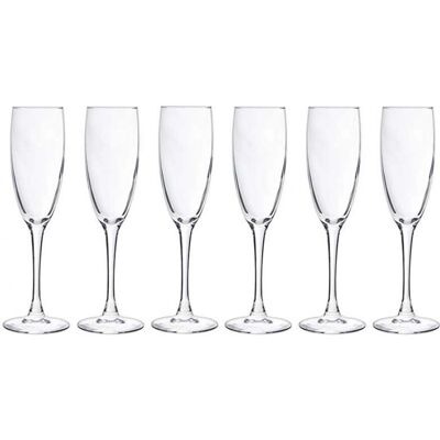 Verres à champagne Cosy & Trendy 1351 - Lot de 6 - 190ml Verres à champagne Cosy & Trendy 1351 - Lot de 6 - 190ml