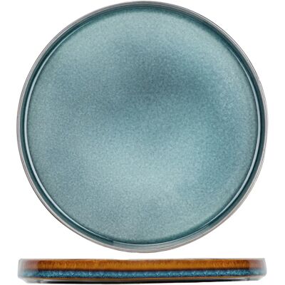 Piatto piano Quintana di Cosy & Trendy - 14 cm, blu, rotondo, 6 pezzi. Piatto piano Quintana di Cosy & Trendy - 14 cm, blu, rotondo, 6 pezzi.