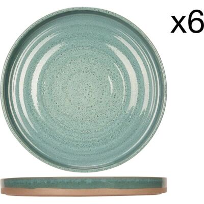 Cosy & Trendy - 6er-Set Flat Plates - Blue - 26 cm - Plates - Publicité Cosy & Trendy - 6er-Set Flat Plates - Blue - 26 cm - Plates - Publicité