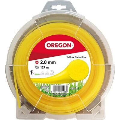 Oregon - Round Yellow Nylon Trimmer Line - String Trimmer Line - 2 mm Oregon - Round Yellow Nylon Trimmer Line - String Trimmer Line - 2 mm