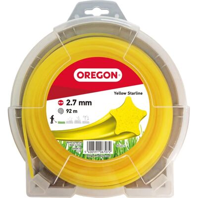 Linea di nylon professionale Oregon - Giallo 2.7mm - 92m Linea di nylon professionale Oregon - Giallo 2.7mm - 92m