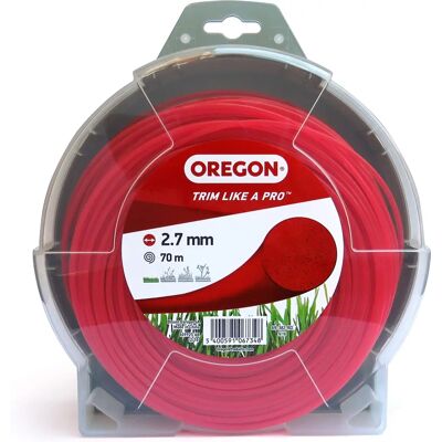 Oregon Filo do Kosiarki - Okrągły nylonowy drut zamienny do kos spalinowych i nożyc do żywopłotu - Linia tnąca Oregon Filo do Kosiarki - Okrągły nylonowy drut zamienny do kos spalinowych i nożyc do żywopłotu - Linia tnąca