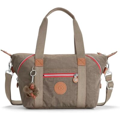 Kipling Basic Eyes Wide Open Art Mini Handbag (K01327) - True Beige Kipling Basic Eyes Wide Open Art Mini Handbag (K01327) - True Beige