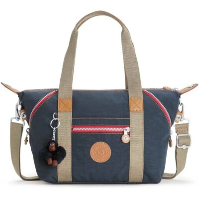 Kipling Basic Eyes Wide Open Art Mini Handbag (K01327) - True Navy C Kipling Basic Eyes Wide Open Art Mini Handbag (K01327) - True Navy C