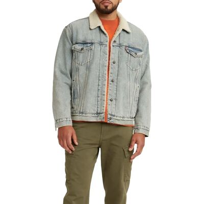 Levi's Type 3 Sherpa Trucker Jacket - stonebridge Levi's Type 3 Sherpa Trucker Jacket - stonebridge