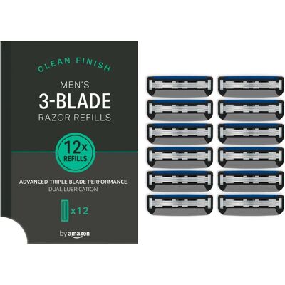 Amazon Hárompengés borotva - 12 darabos utántöltő csomag Amazon Hárompengés borotva - 12 darabos utántöltő csomag
