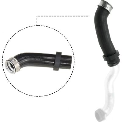 Gates Turbo Ansaugschlauch - Schwarz - 48,5/48mm - 280mm - Turbo Ansaugschlauch Gates Turbo Ansaugschlauch - Schwarz - 48,5/48mm - 280mm - Turbo Ansaugschlauch