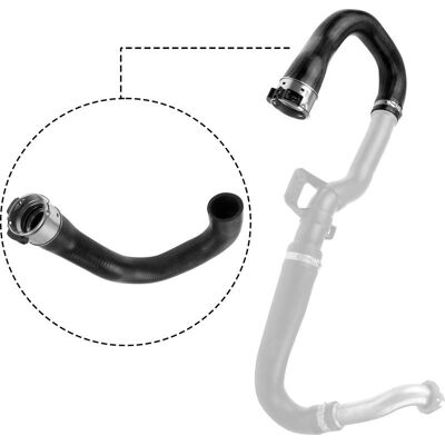 Gates Intercooler Slange - Turbo - 430mm - Sort Gates Intercooler Slange - Turbo - 430mm - Sort