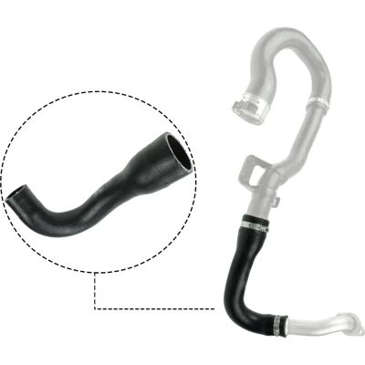 Gates Opel Corsa D Intercooler Slange - Sort - 270mm - PE Gates Opel Corsa D Intercooler Slange - Sort - 270mm - PE