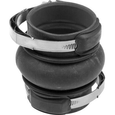 Gates Turbo Intercooler Hose - Silicone, 46mm, 70mm, Musta Gates Turbo Intercooler Hose - Silicone, 46mm, 70mm, Musta