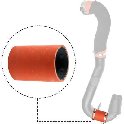 Gates Turbo Slang - Silikon, Orange, 87mm Gates Turbo Slang - Silikon, Orange, 87mm