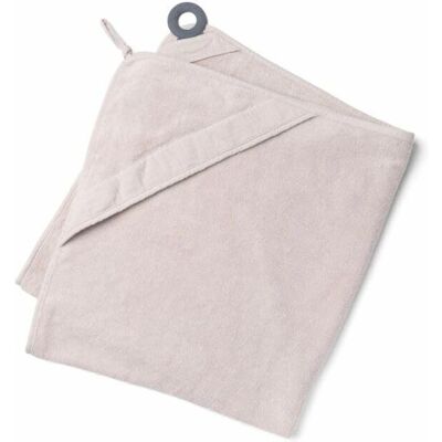 Babymoov - Large Baby Bathrobe with Teething Ring - White Babymoov - Large Baby Bathrobe with Teething Ring - White