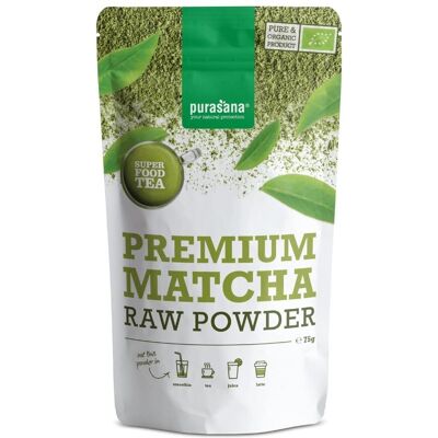 Purasana Poudre de Matcha Bio - Vegan, 75g - Thé Vert Purasana Poudre de Matcha Bio - Vegan, 75g - Thé Vert