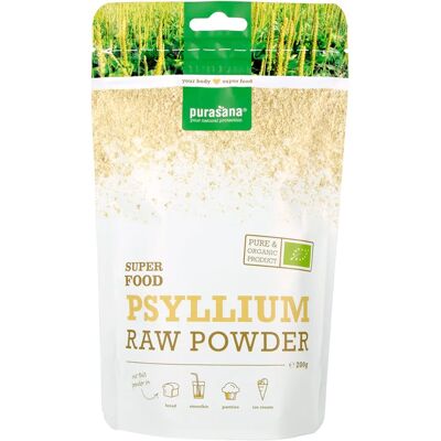 Purasana Polvo de Psyllium Orgánico - 200 g Suplemento de fibra Purasana Polvo de Psyllium Orgánico - 200 g Suplemento de fibra