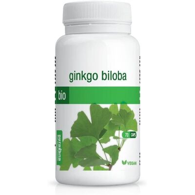 Purasana Ginkgo biloba 250 mg - Complément alimentaire - Publicité Purasana Ginkgo biloba 250 mg - Complément alimentaire - Publicité