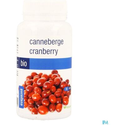 Purasana Vegan Cranberry Extract - Urineweg Ondersteuning Purasana Vegan Cranberry Extract - Urineweg Ondersteuning