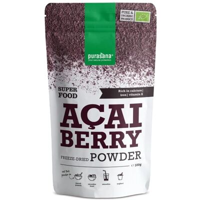 Purasana Poudre d'Açai Bio - Superaliment Antioxydant Purasana Poudre d'Açai Bio - Superaliment Antioxydant