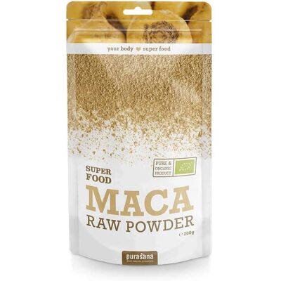 Poudre de Maca Bio - Purasana, 200 g - Poudre - Publicité Poudre de Maca Bio - Purasana, 200 g - Poudre - Publicité