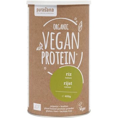 Purasana Bio-Reisproteinpulver - 400 g Purasana Bio-Reisproteinpulver - 400 g
