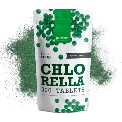 Purasana Super Food Chlorella Bio Vegan 500 Capsule - Integratori Purasana Super Food Chlorella Bio Vegan 500 Capsule - Integratori