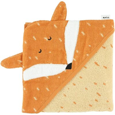 Ręcznik z kapturem Trixie Baby Mr. Fox - Niemowlę, 75x75cm Ręcznik z kapturem Trixie Baby Mr. Fox - Niemowlę, 75x75cm