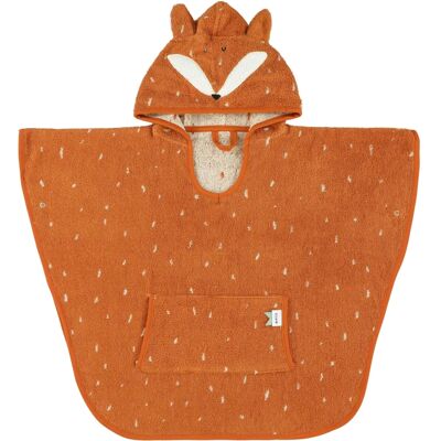 Asciugamano con Cappuccio Biologico per Bambini - Poncho da Bagno - Arancione - Regalo per Baby Shower Asciugamano con Cappuccio Biologico per Bambini - Poncho da Bagno - Arancione - Regalo per Baby Shower