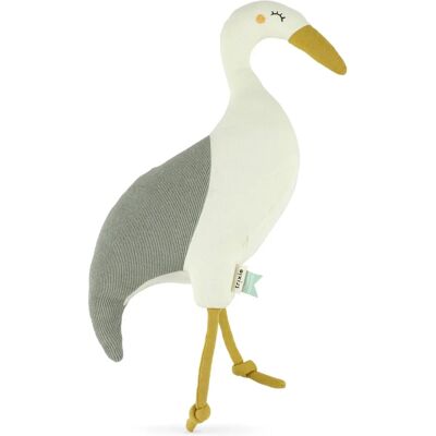 Trixie Bio-Baumwolle Reiher Plüschtier 42x26cm Trixie Bio-Baumwolle Reiher Plüschtier 42x26cm