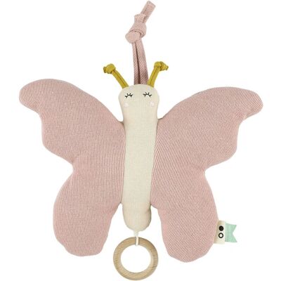 Trixie Bio-Baumwolle Schmetterling Musikspielzeug - Baby Sinnesspiel Trixie Bio-Baumwolle Schmetterling Musikspielzeug - Baby Sinnesspiel