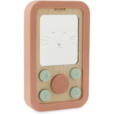 Trixie Babyphone - Wooden & Silicone Cat MQ3 Camera Trixie Babyphone - Wooden & Silicone Cat MQ3 Camera
