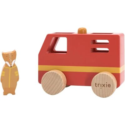 Trixie Holz Feuerwehrauto - Fantasiespiel für Kinder Trixie Holz Feuerwehrauto - Fantasiespiel für Kinder